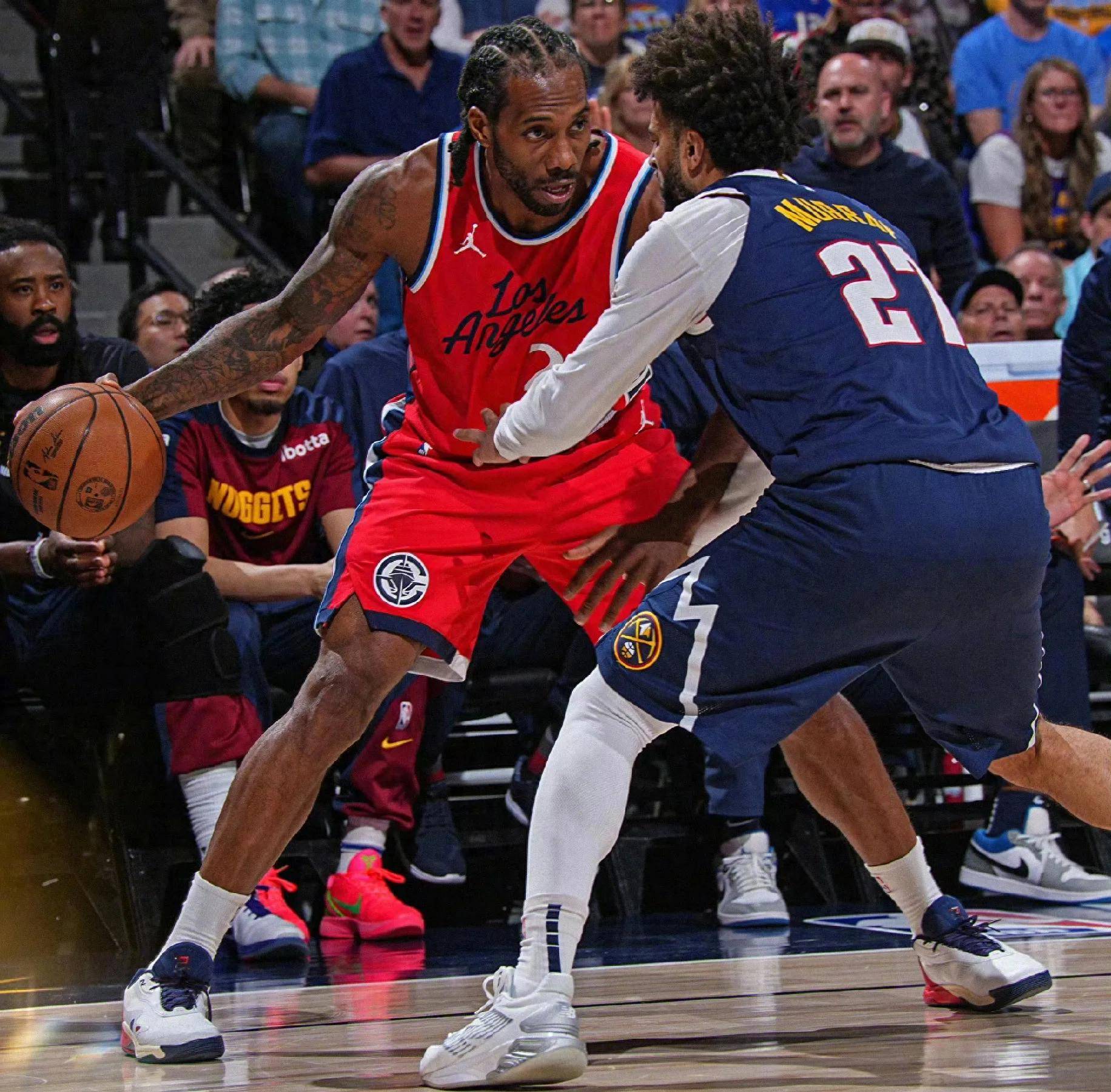 乔治上演抢篮板绝杀，快船险胜掘金